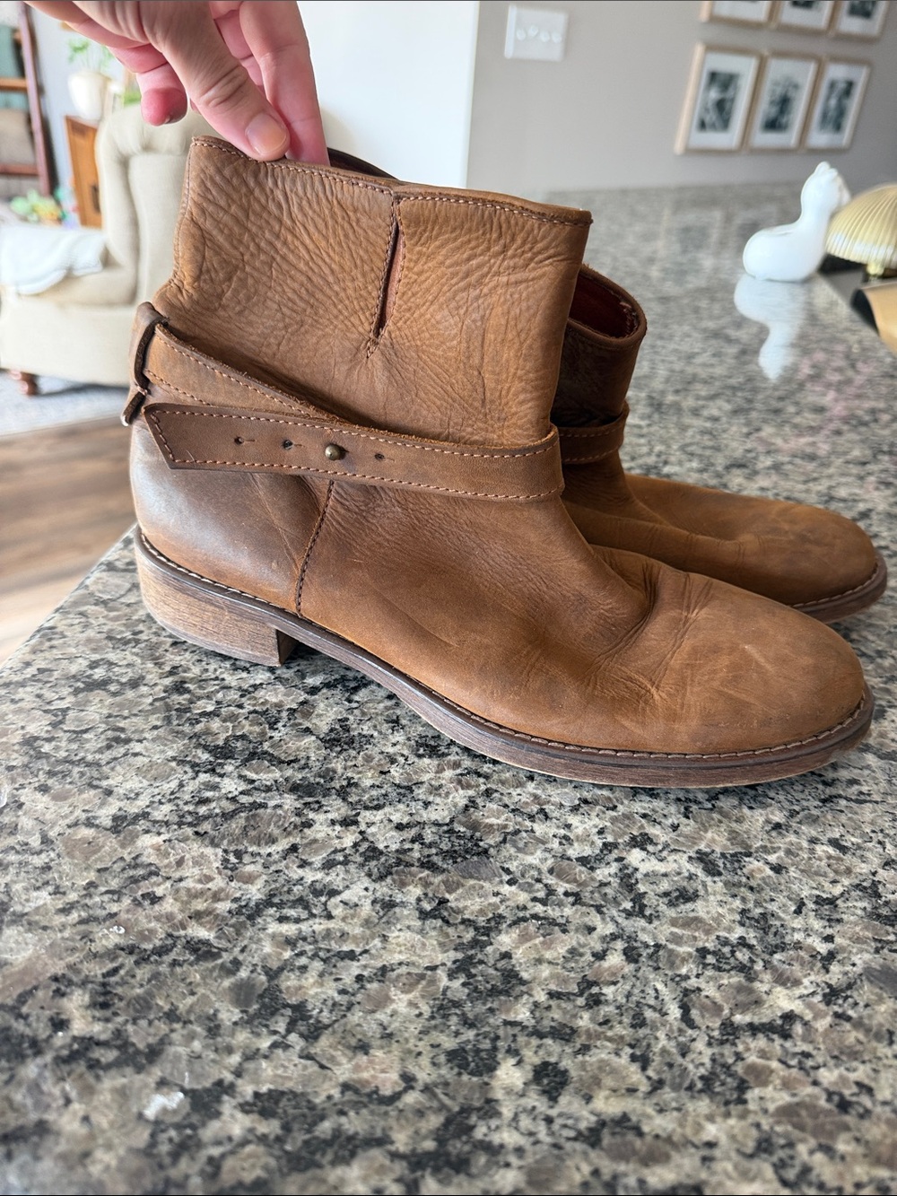 Madewell The Biker Lowrider leather boots